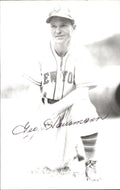 George Hausmann NY Giants d. 2004 Signed/Autographed 3x5  Photo 178443
