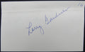 Larry Gardner 1908-1917 Boston Red Sox d.1976 Signed 3x5 Index Card