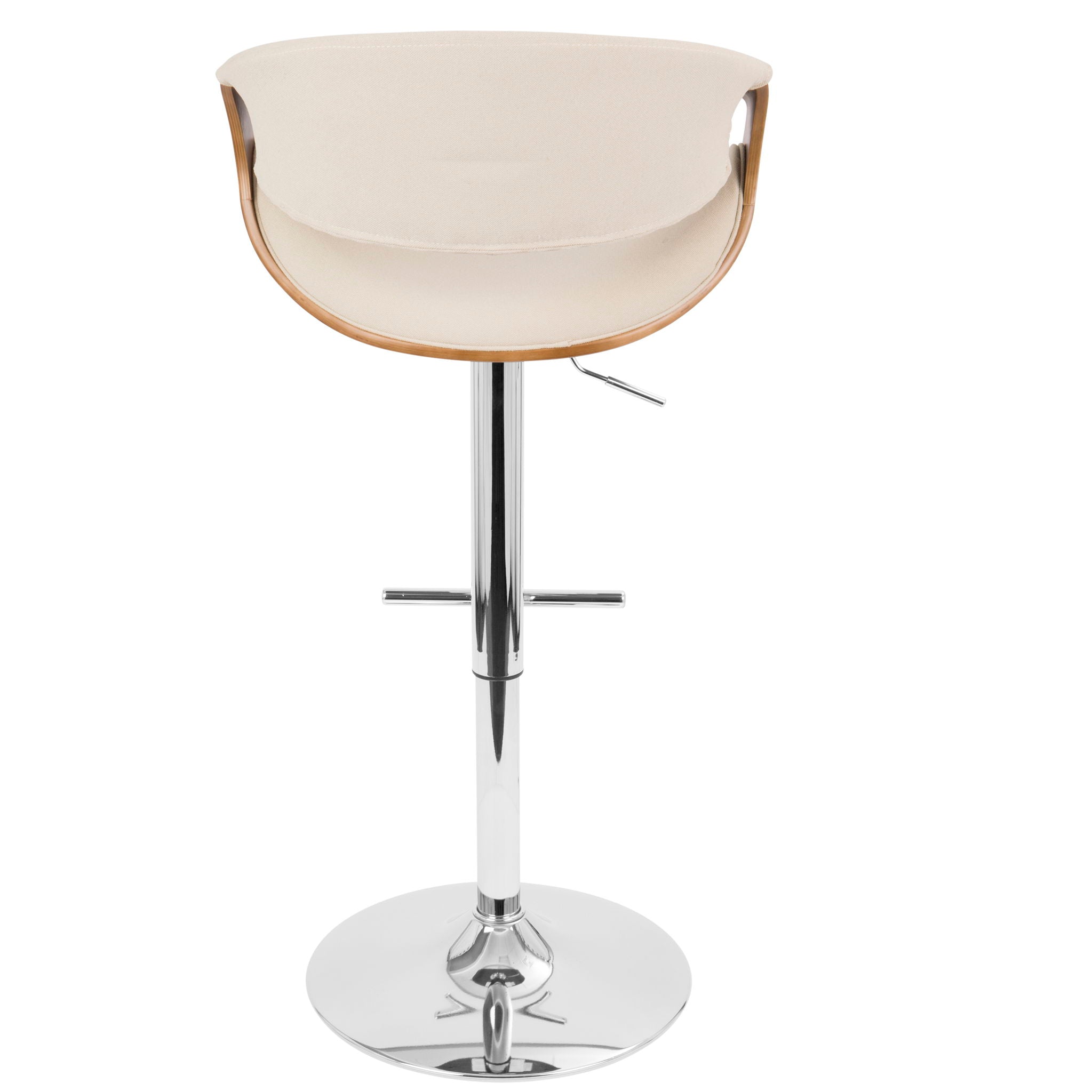 Curvo - Mid Century Modern Adjustable Barstool With Swivel (#2)