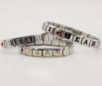 Chicago Bears Italian Charm Bracelet – Perfect Valentine’s Day, Holiday & Any Occasion Gift for Fans