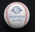 Bill Monboquette Signed/Auto Yankees 100th OML Baseball JSA Inscr  186887