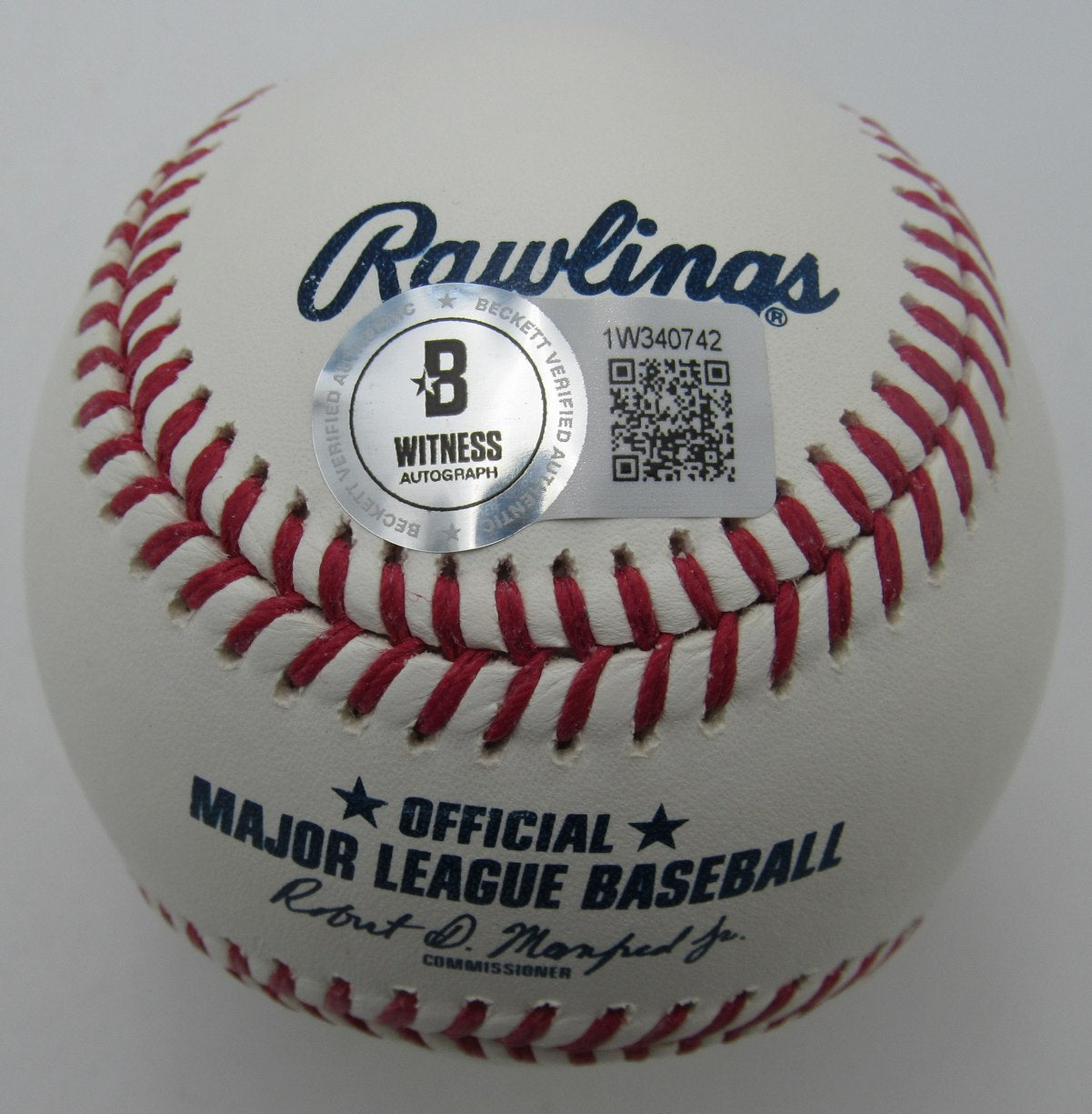 Gunnar Henderson Signed/Inscribed Rawlings OML Baseball Orioles Beckett 190489