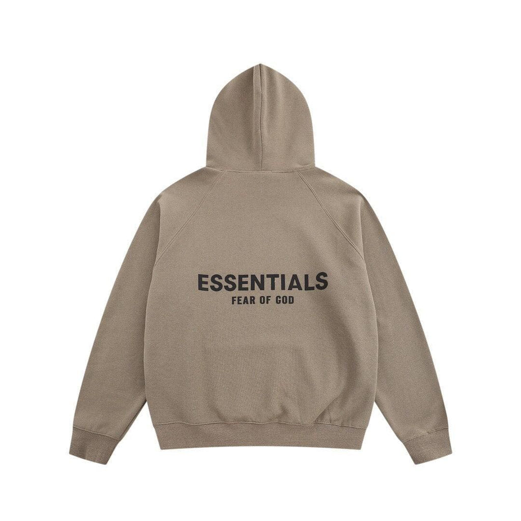 Fear of God Essentials Pull-Over Hoodie 'Beige'