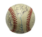 1985 Cleveland Indians Team Autographed by 24 Jacoby Butler OAL Baseball 182803