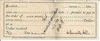 Bert Bell Signed/Autographed Philadelphia Eagles 1938 Bank Check 150301