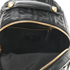 Fendi  Nappa FF 1974 Embossed Mini Backpack Black