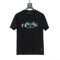Fendi T-Shirt without Collar 'Black'