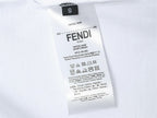 Fendi T-Shirt without Collar 'White'