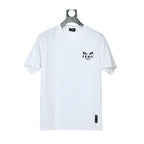 Fendi T-Shirt without Collar 'White & Black'