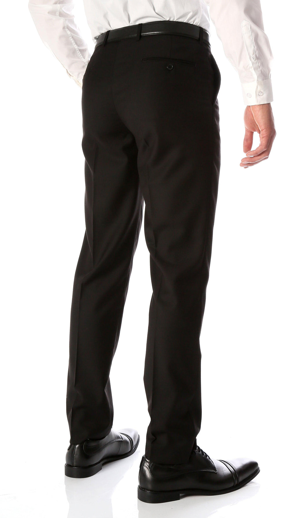 FERRECCI Men's Kent Slim Fit Polyester Dress Pants