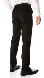 FERRECCI Men's Kent Slim Fit Polyester Dress Pants