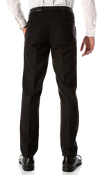 FERRECCI Men's Kent Slim Fit Polyester Dress Pants