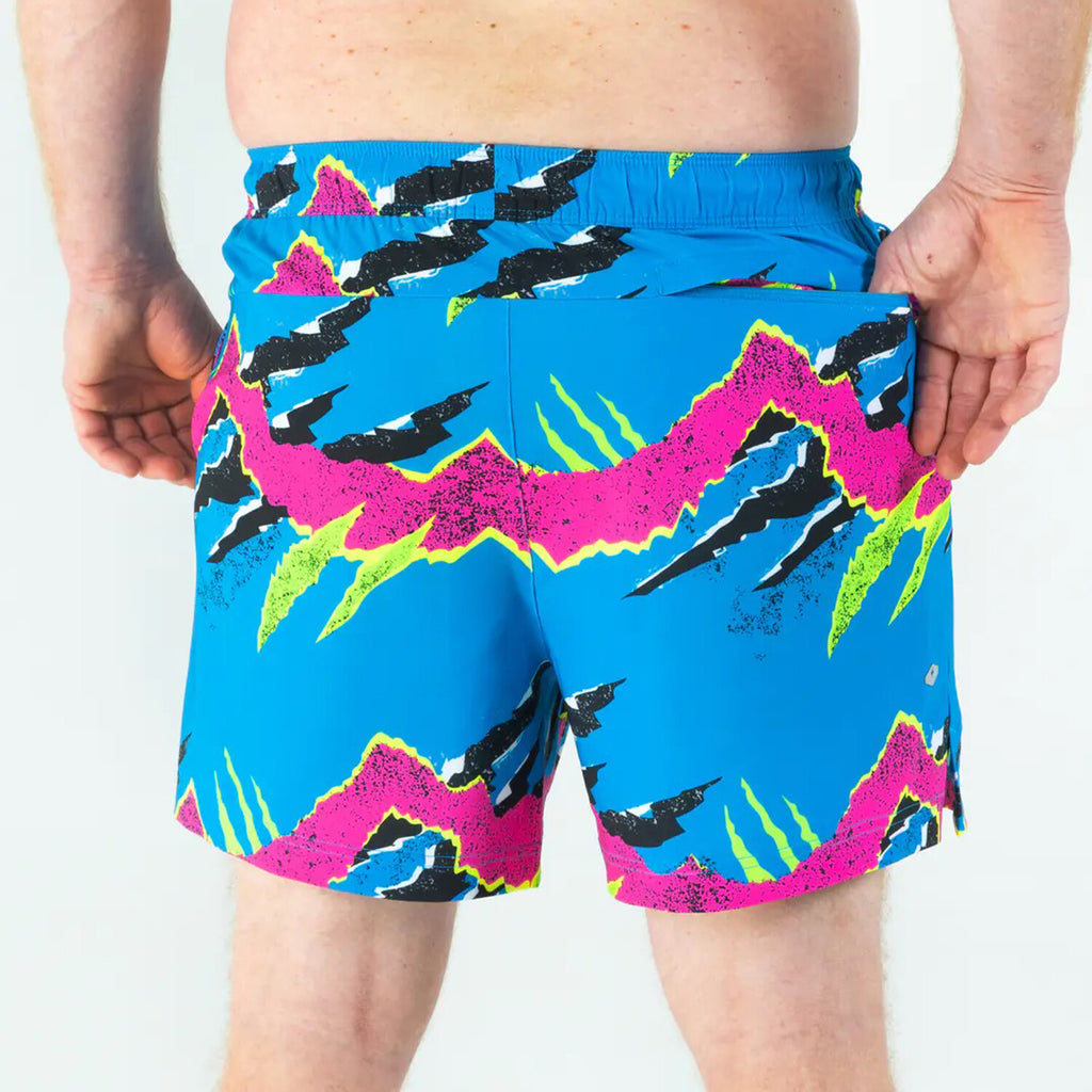 The Melted Popsicle // Retro Neon Ball Hammock® Pouch Swim Trunks