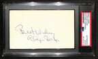 Elgin Baylor HOF Signed/Inscr 3x5 Index Card Los Angeles Lakers PSA/DNA 188577
