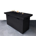 Reinforced Propane Outdoor Fire Pit Table - Charcoal