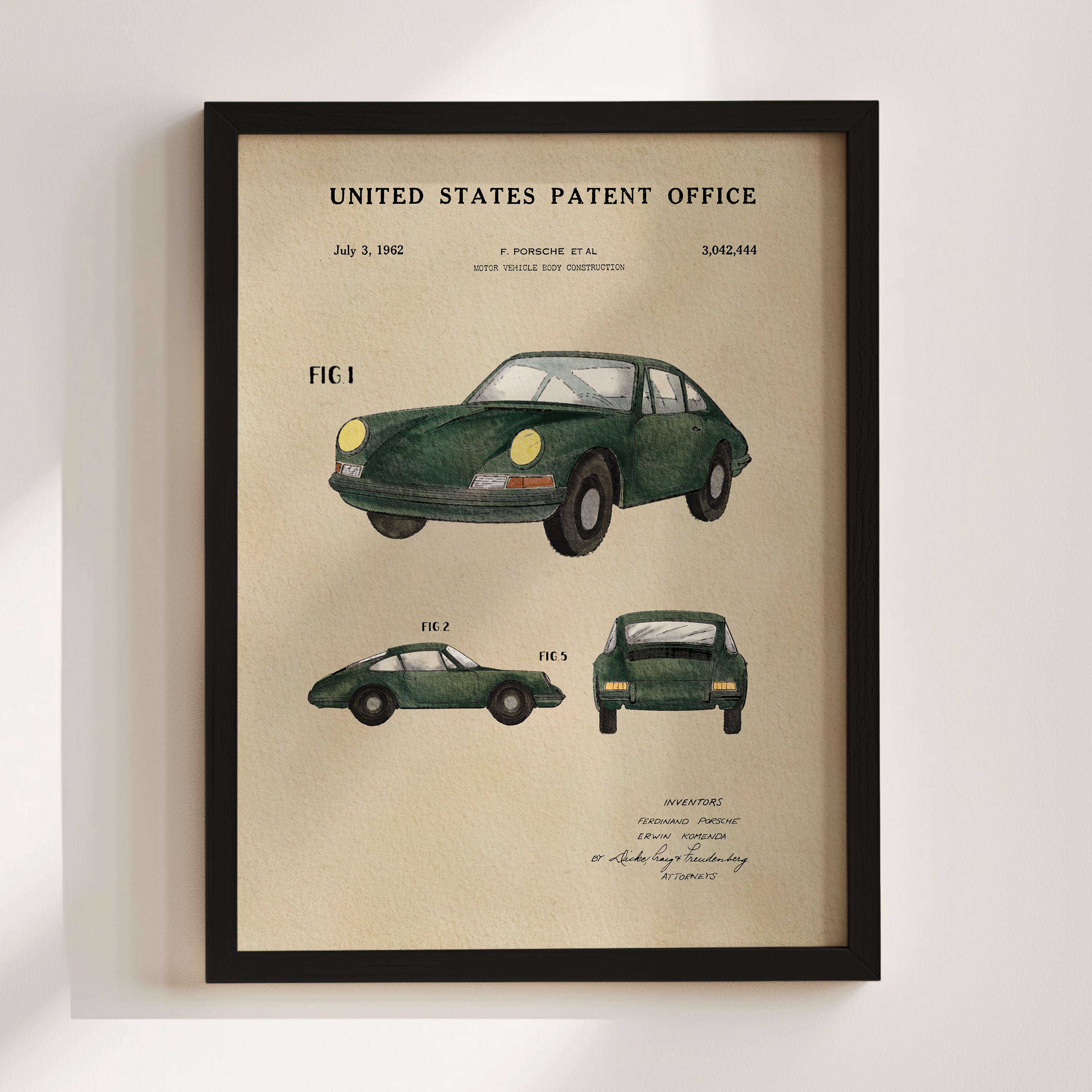Green Sports Car (1964)