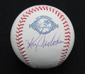 Ron Swoboda Signed/Auto Yankees 100th OML Baseball JSA  186707