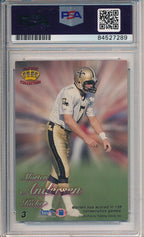 1994 Pacific Morten Andersen Card #3 Signed New Orleans Saints PSA/DNA