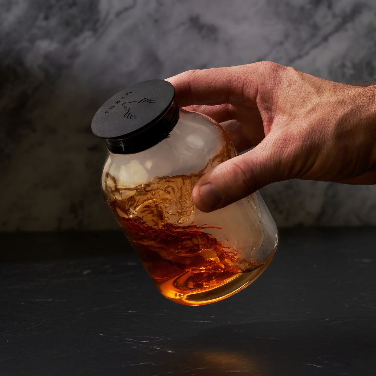 5 Piece Stacking Smoked Cocktail Kit