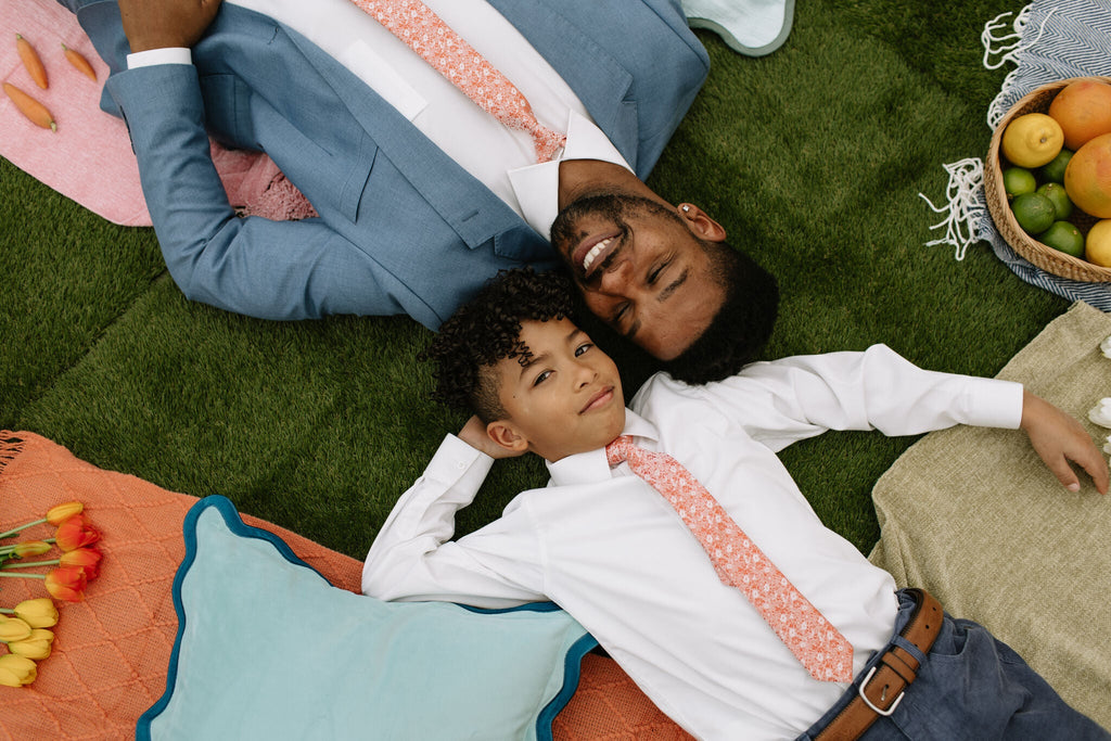 Flamingo Floral - Boys Tie