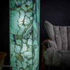 Fluorite Floor Lamp - Medium - 55"H x 11.5"W - Square - (12/19)