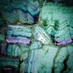 Fluorite Floor Lamp - Medium - 55"H x 11.5"W - Square - (12/19)