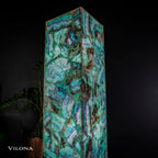 Fluorite Floor Lamp - Medium - 47.5"H x 10"W - Square - 2/19