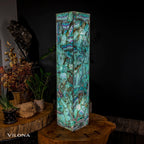 Fluorite Floor Lamp - Medium - 47.5"H x 10"W - Square - 2/19