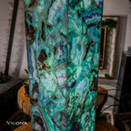 Fluorite Floor Lamp - Medium - 47.5"H x 10"W - Square - 2/19