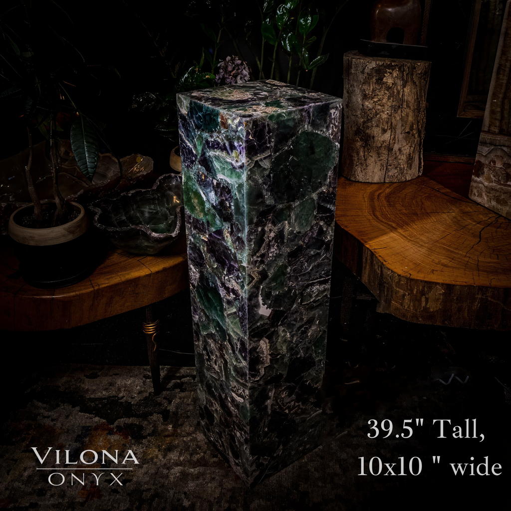 Fluorite Crystal Floor Lamp #5