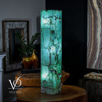 Fluorite Floor Lamp - Medium - 43.5"H x 8"W - Square - #6