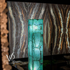 Fluorite Floor Lamp - Medium - 43.5"H x 8"W - Square - #6