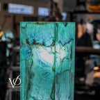 Fluorite Floor Lamp - Medium - 43.5"H x 8"W - Square - #6