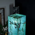 Fluorite Floor Lamp - Medium - 43.5"H x 8"W - Square - #6