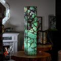 Fluorite Floor Lamp - Medium - 47.5"H x 10"W - Square - #7