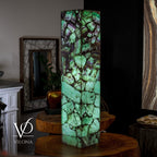 Fluorite Floor Lamp - Medium - 47.5"H x 10"W - Square - #7