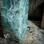 Fluorite Floor Lamp - Medium - 47.5"H x 10"W - Square - #9