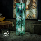 Fluorite Floor Lamp - Medium - 47.5"H x 10"W - Square - #9