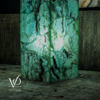 Fluorite Floor Lamp - Medium - 47.5"H x 10"W - Square - #9