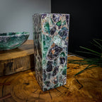Fluorite Crystal Table Lamp #1 (Small Size)