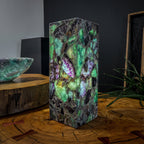 Fluorite Crystal Table Lamp #1 (Small Size)