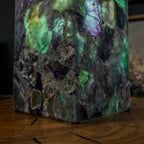 Fluorite Crystal Table Lamp #1 (Small Size)