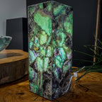 Fluorite Crystal Table Lamp #1 (Small Size)