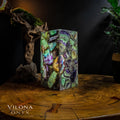 Fluorite Crystal Table Lamp #10 (Miniature Size)