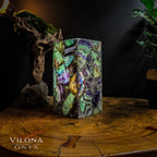 Fluorite Crystal Table Lamp #10 (Miniature Size)