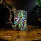 Fluorite Crystal Table Lamp #10 (Miniature Size)