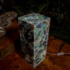 Fluorite Crystal Table Lamp #2 (Small Size)