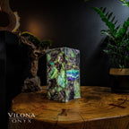 Fluorite Crystal Table Lamp #3 (Miniature Size)