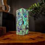 Fluorite Crystal Table Lamp #3 (Small Size)