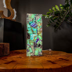 Fluorite Crystal Table Lamp #3 (Small Size)